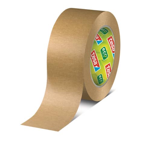 Nastro da imballaggio tesapack Paper Standard ecoLogo marrone 50 mm x 50 m - 58291-00000-00